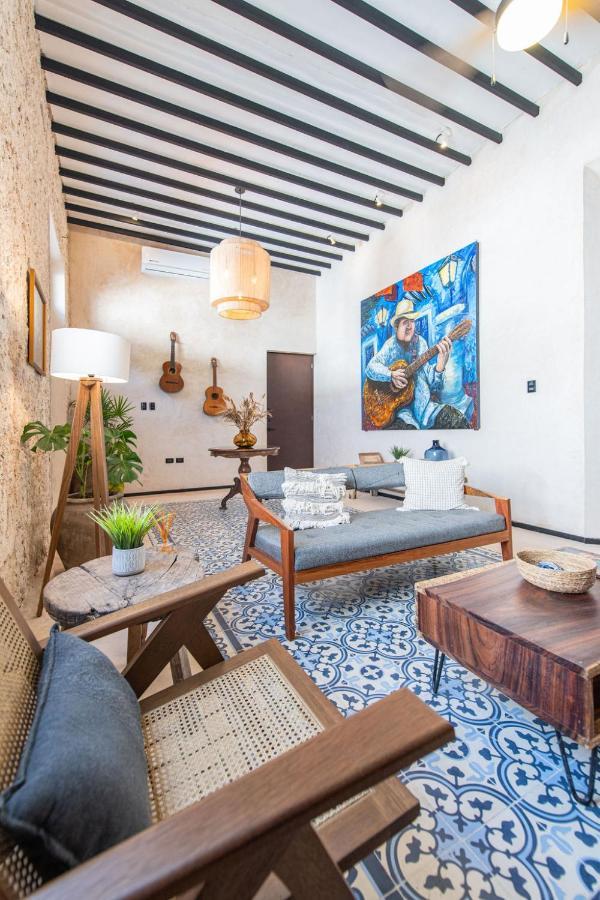 Casa Trova En Santa Lucia Centro, Мерида Екстериор снимка
